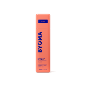 BYOMA Balancing Face Mist Refill 100ml, Barrier‑Boosting Refreshing Facial Mist with Tri‑Ceramide Complex, Prebiotics & Hyaluronic Acid for Balanced Skin