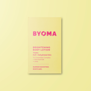 BYOMA Brightening Body Lotion, Barrier‑Boosting Illuminating Moisturizer with Tri‑Ceramide Complex, Niacinamide & Urea for Dull, Dehydrated Skin